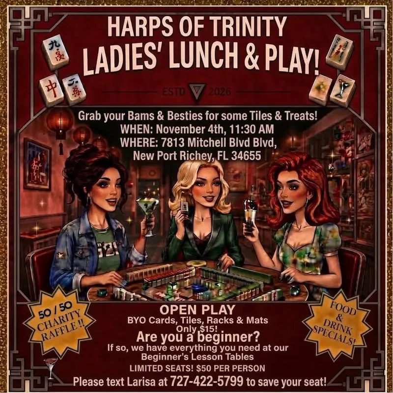 Harps Lunch & Mahjong Play! 
