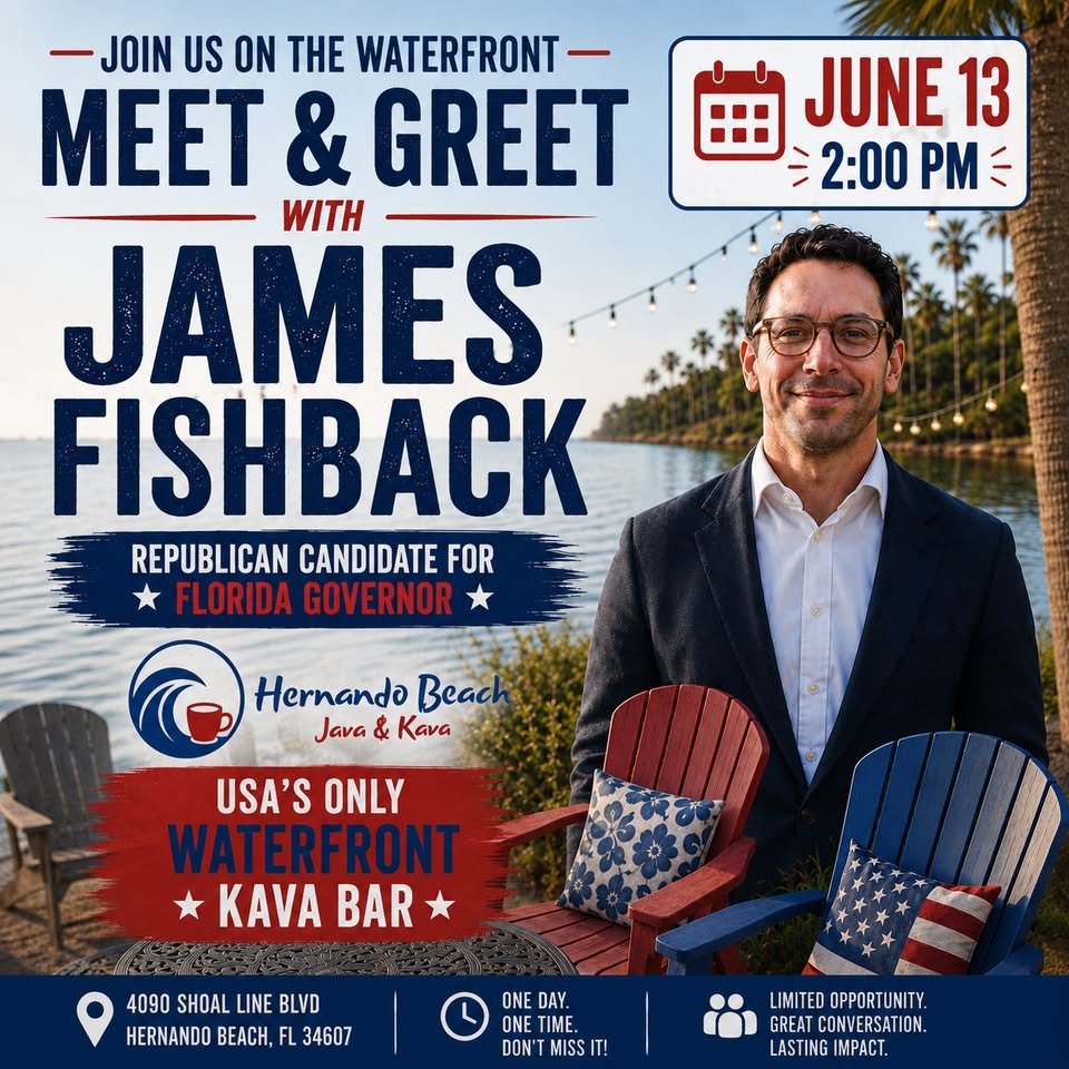 Meet & Greet with James Fishback