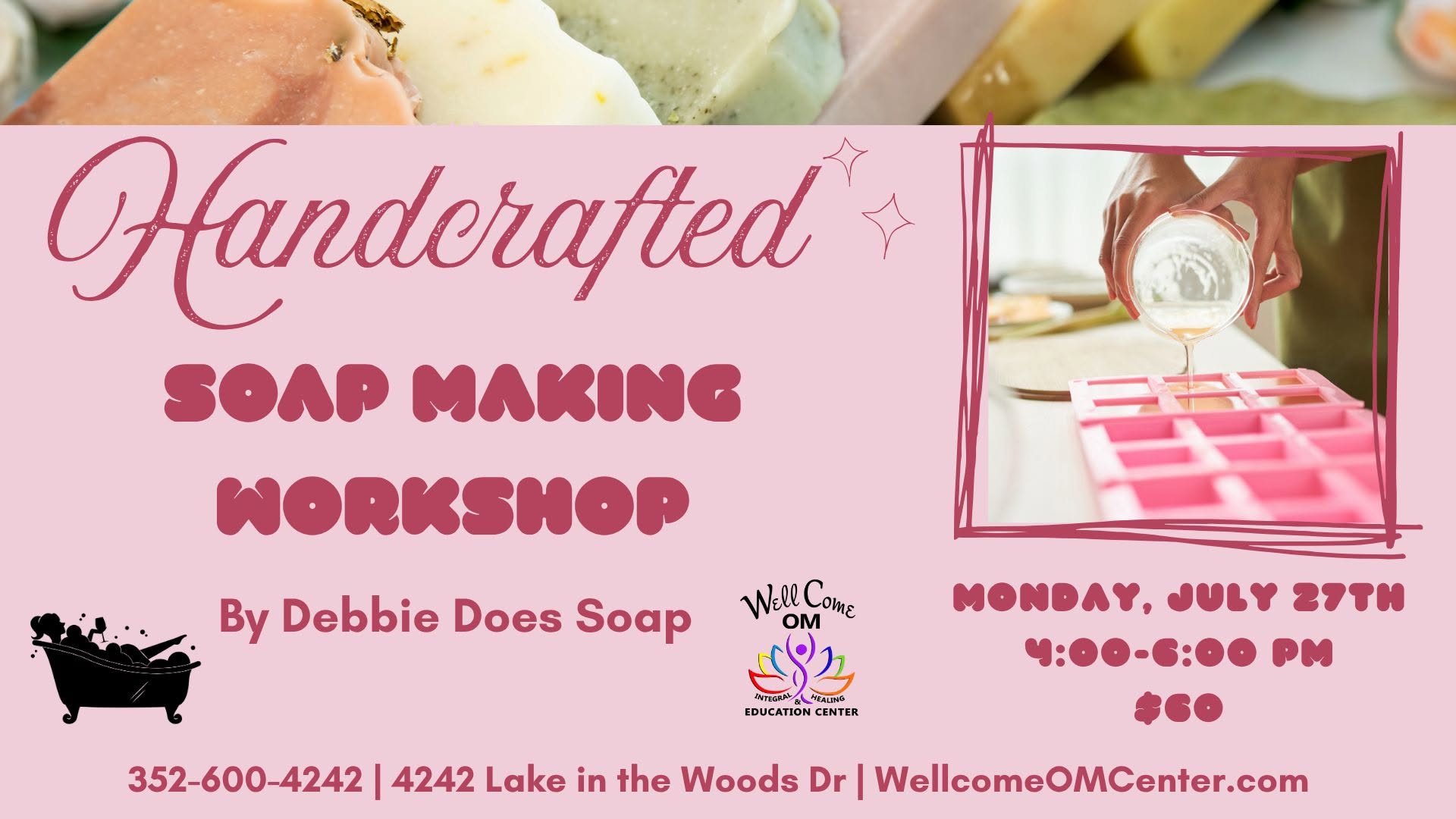 Handcrafted Soap Making with Debbie