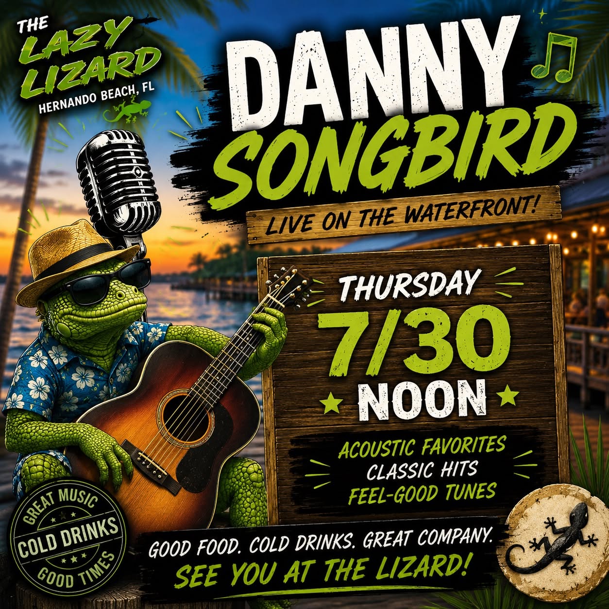 Danny Songbird @ Lazy Lizard