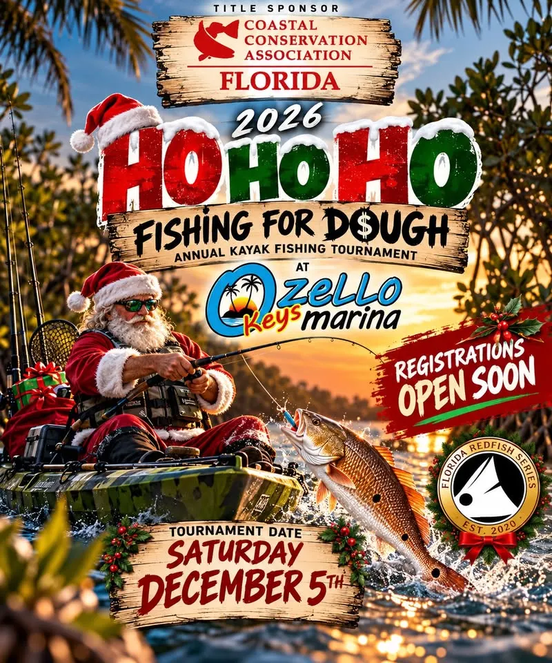 2026 Ho Ho Ho Fishing for Dough – Annual Kayak Fishing Tournament