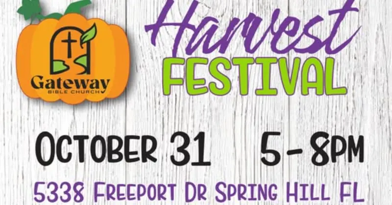 Free Harvest Festival at Gateway Bible Church