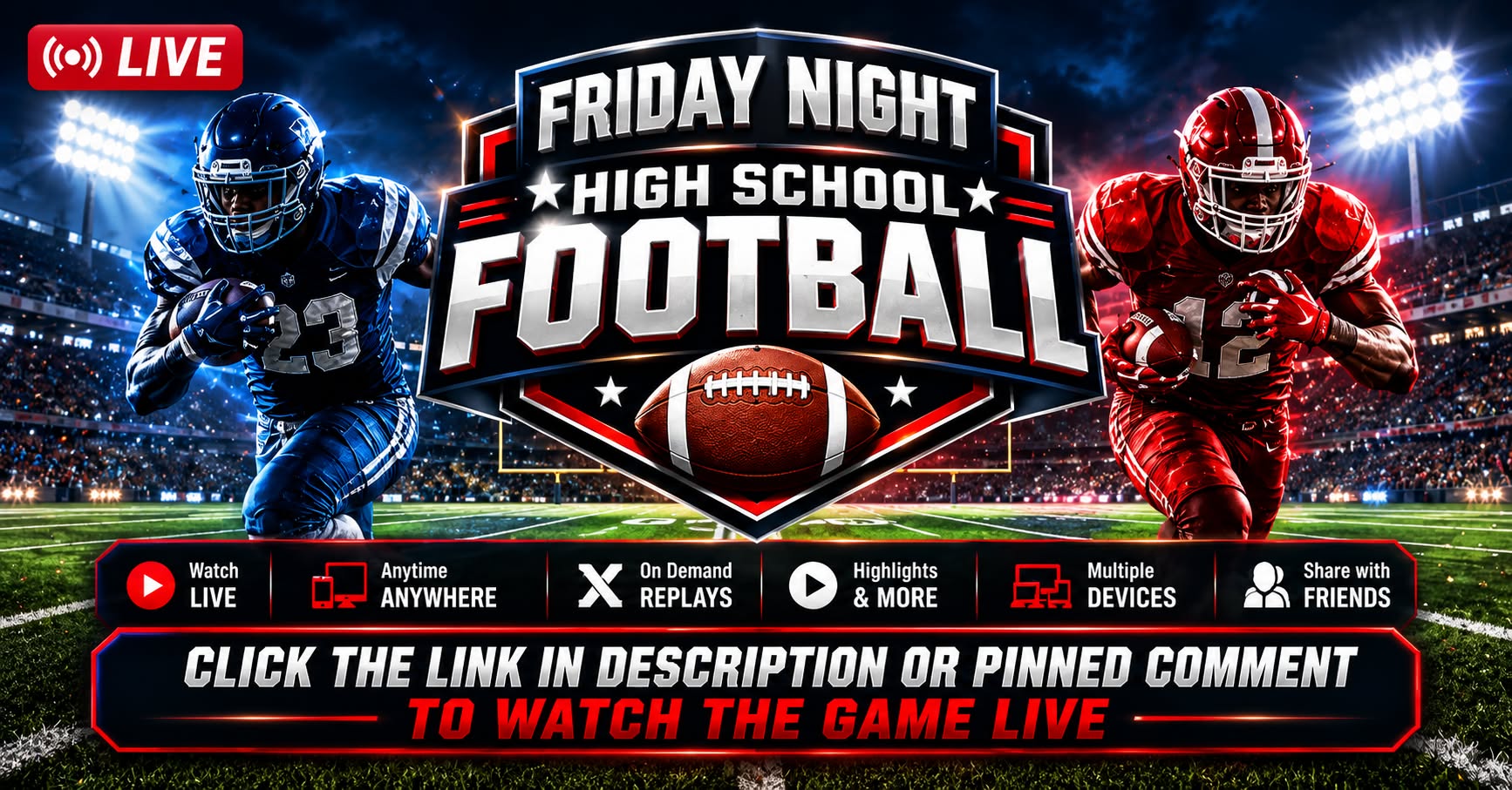 Zephyrhills vs. Hudson | High-School Football 2026