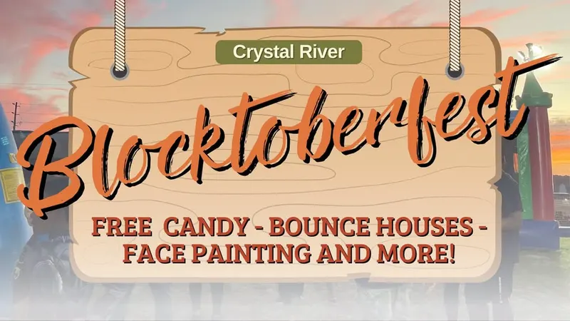 Crystal River Blocktoberfest (Free Fall Festival!)