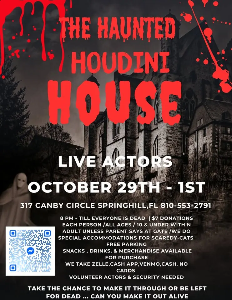 The Haunted Houdini House 