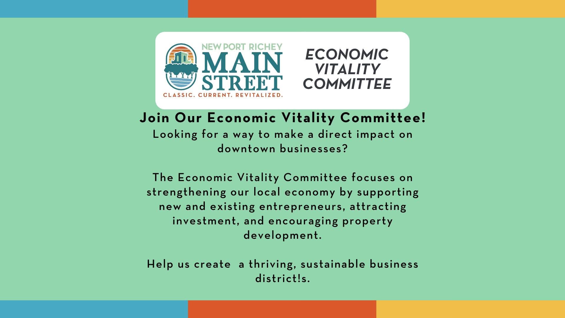 Economic Vitality Committee Meeting