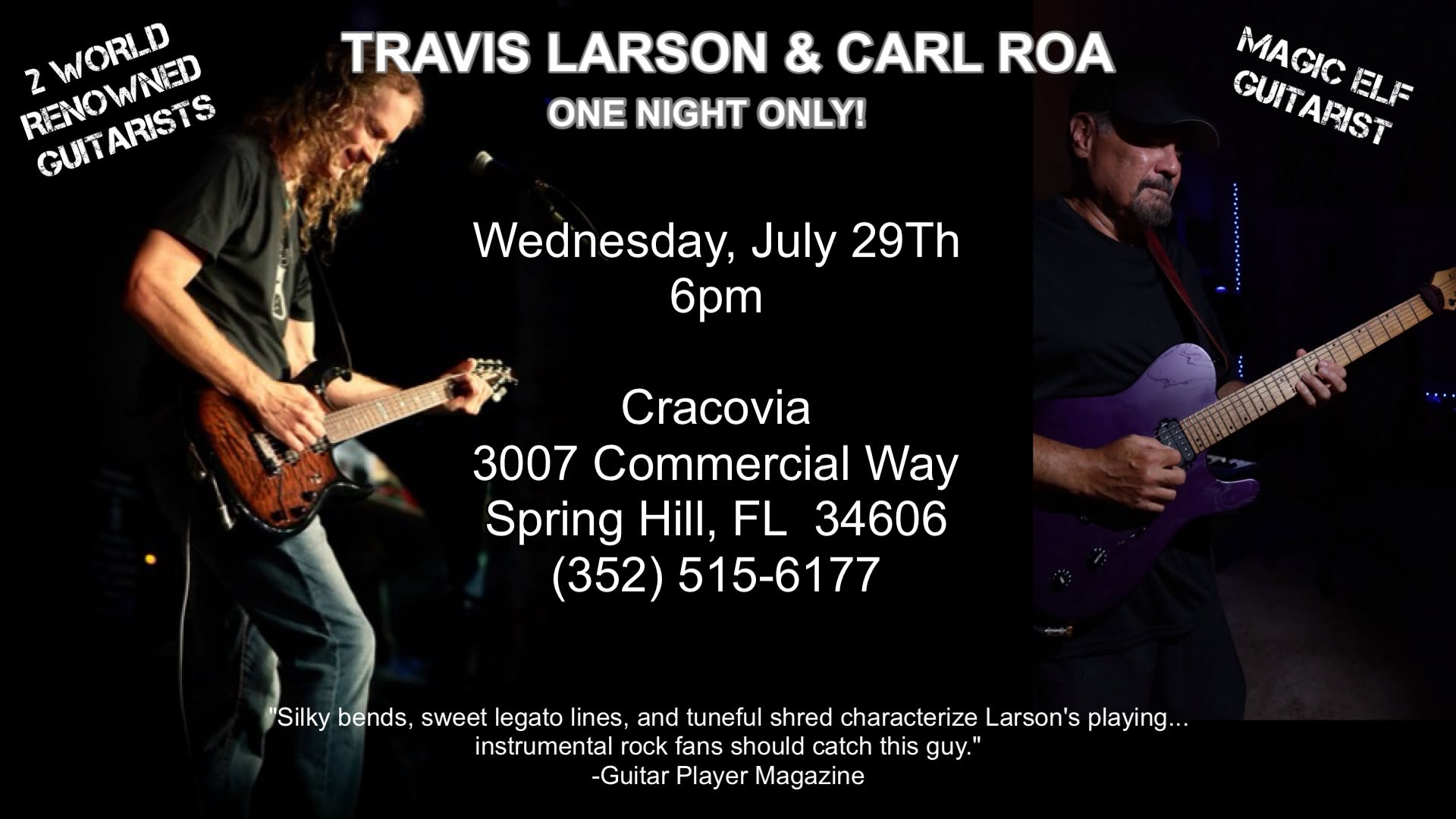Travis Larson/Carl Roa @ Cracovia