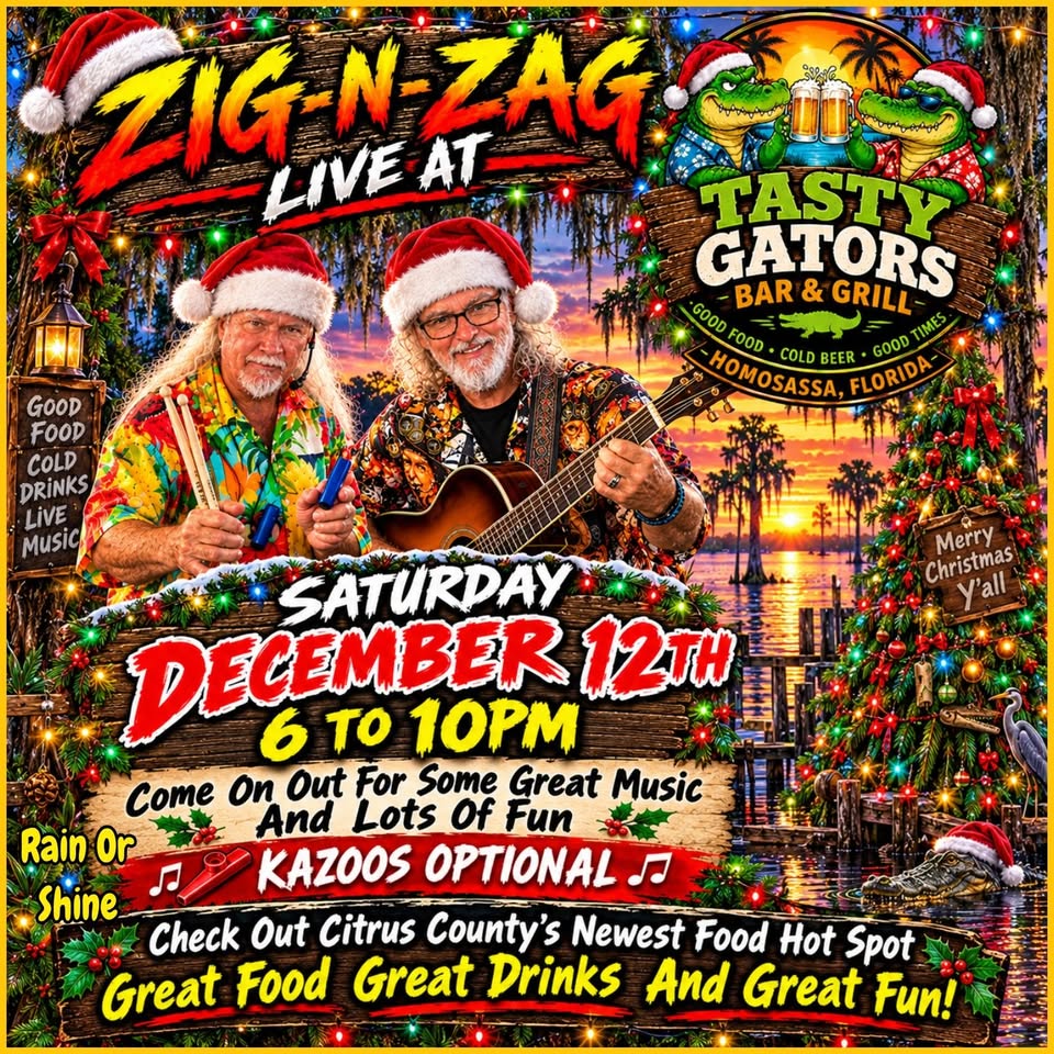 Tasty Gators with ZIG-N-ZAG 