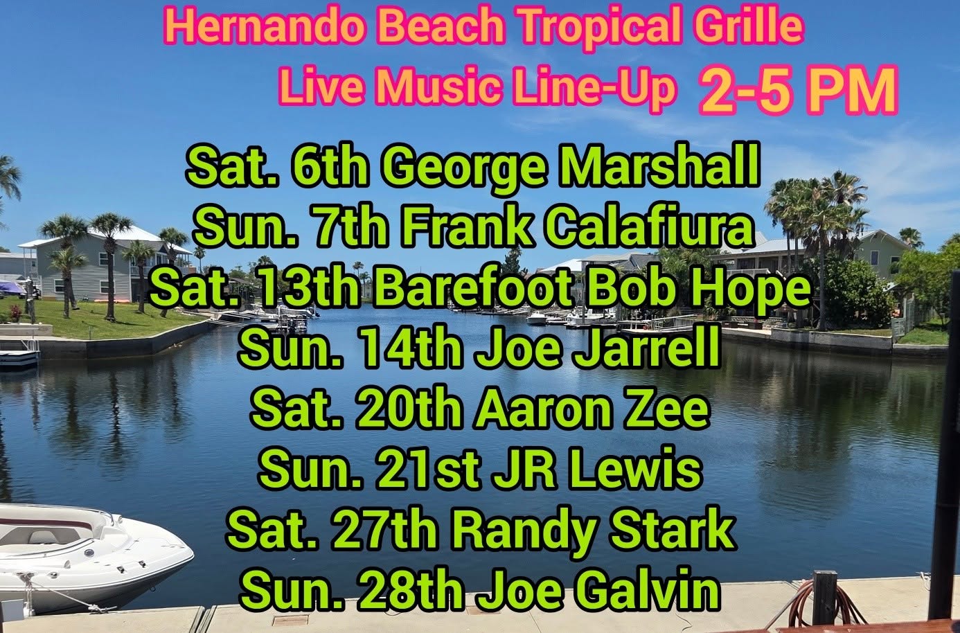 Live Music: Barefoot Bob Hope