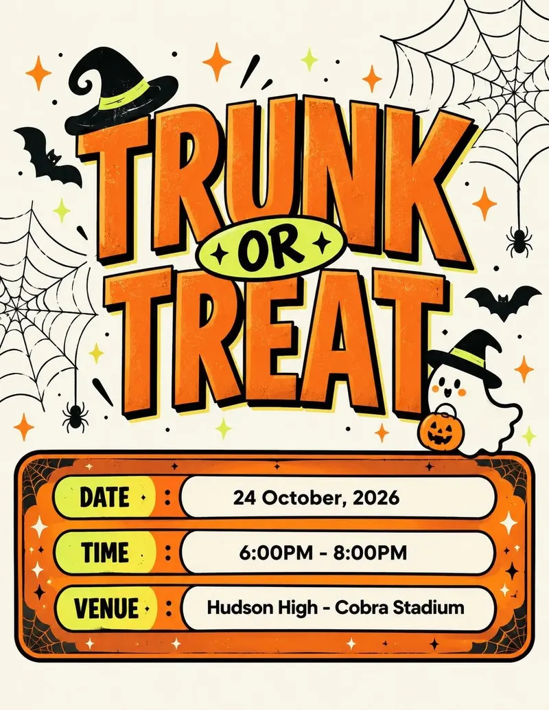 Hudson Community Trunk or Treat