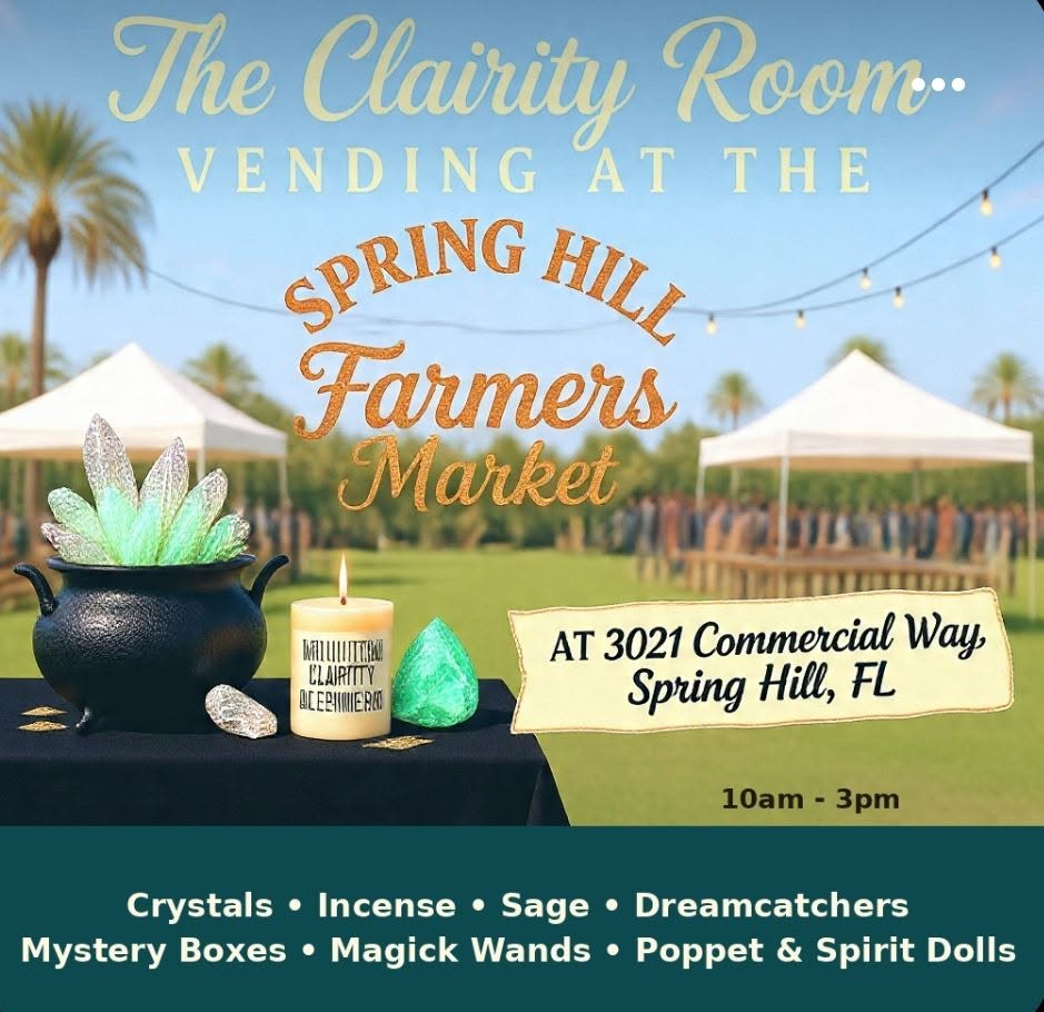 The Clairity Room @ The Spring Hill Farmers Market