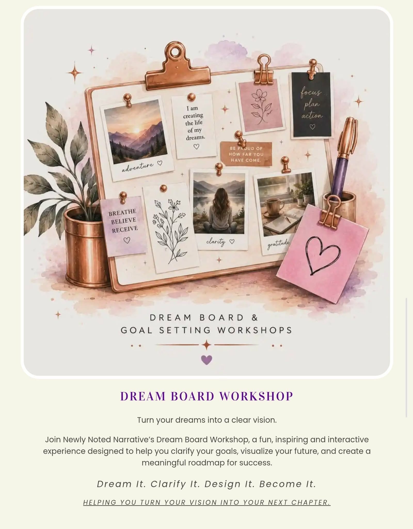 Dream Board Workshop @ Tidal Brewing Company